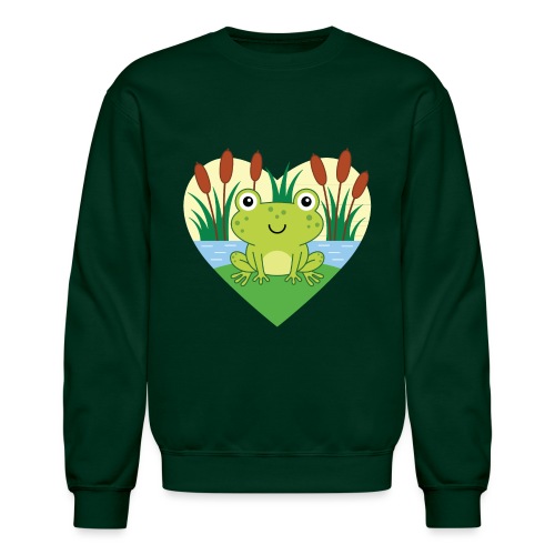 Frog Love - Unisex Crewneck Sweatshirt