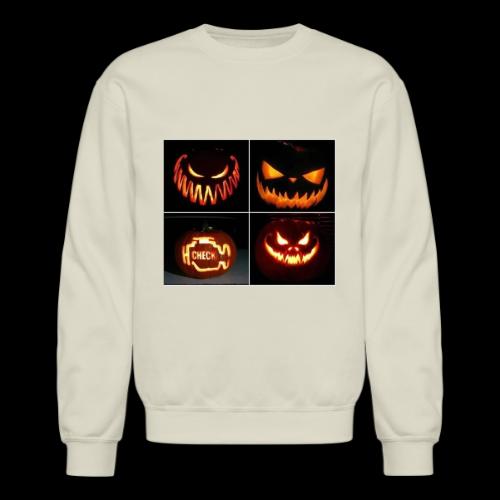 Check Engine Light Pumpkin - Unisex Crewneck Sweatshirt
