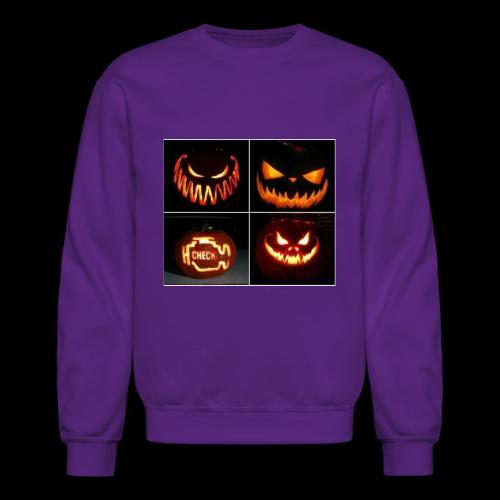 Check Engine Light Pumpkin - Unisex Crewneck Sweatshirt