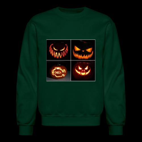Check Engine Light Pumpkin - Unisex Crewneck Sweatshirt