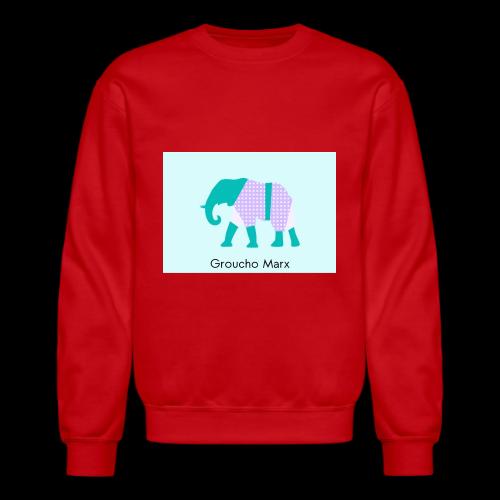 Elephant in Pajama - Unisex Crewneck Sweatshirt