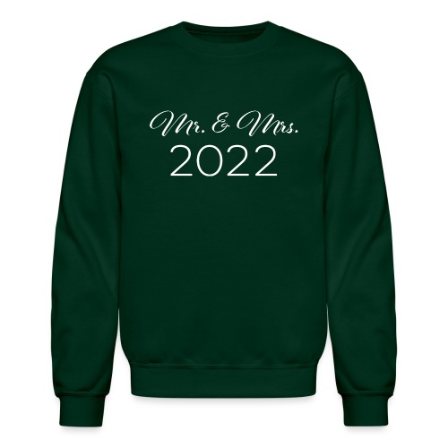 Mr and Mrs 2022 - Unisex Crewneck Sweatshirt