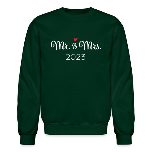 Mr and Mrs 2023 - Unisex Crewneck Sweatshirt