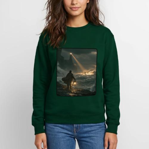 The Lone Lightkeeper's Beacon - Unisex Crewneck Sweatshirt