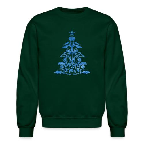 Coastal Christmas Tree Solo - Unisex Crewneck Sweatshirt