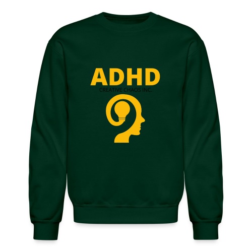 ADHD - CREATIVE CHAOS INC. - Unisex Crewneck Sweatshirt