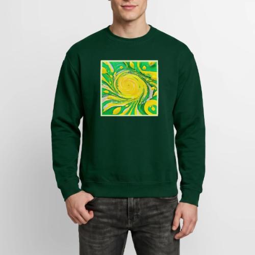 Lemon Tornado Design - Unisex Crewneck Sweatshirt