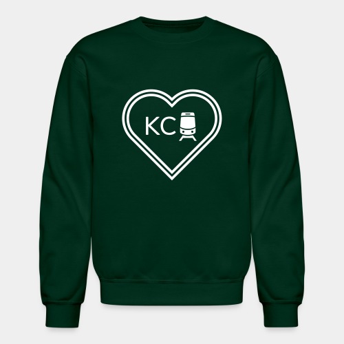 KC Streetcar Heart - Unisex Crewneck Sweatshirt