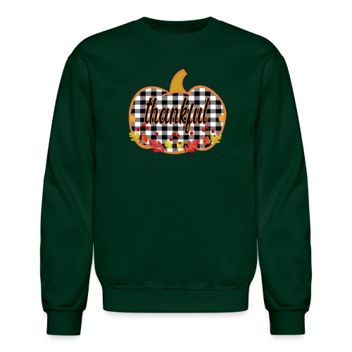 Thankful Paid Pumpkin - Unisex Crewneck Sweatshirt