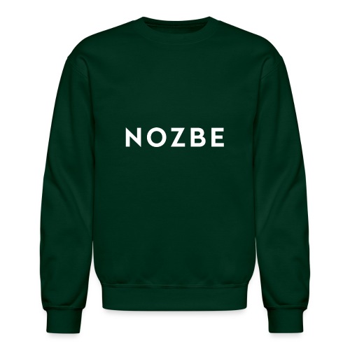 Nozbe logo (White) - Unisex Crewneck Sweatshirt