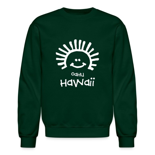 Oahu Hawaii Sun Souvenirs Gifts Vacation Trip - Unisex Crewneck Sweatshirt