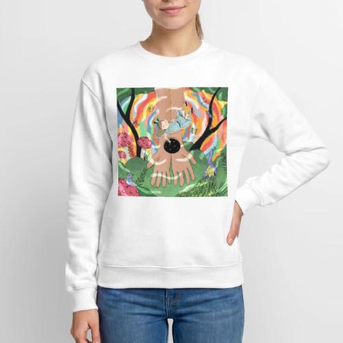 Falling into Jesus' Wonderland - Unisex Crewneck Sweatshirt