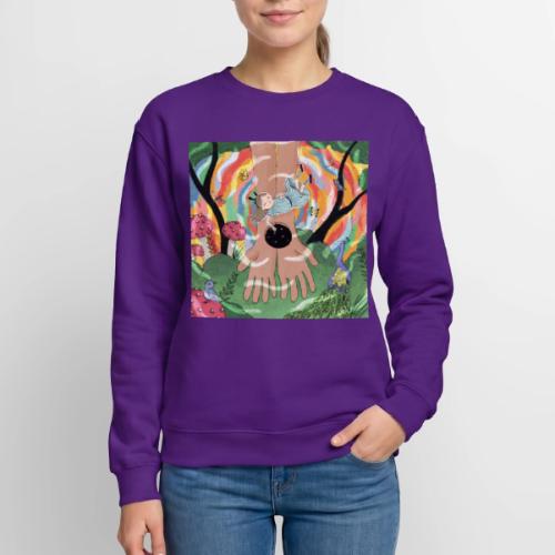 Falling into Jesus' Wonderland - Unisex Crewneck Sweatshirt