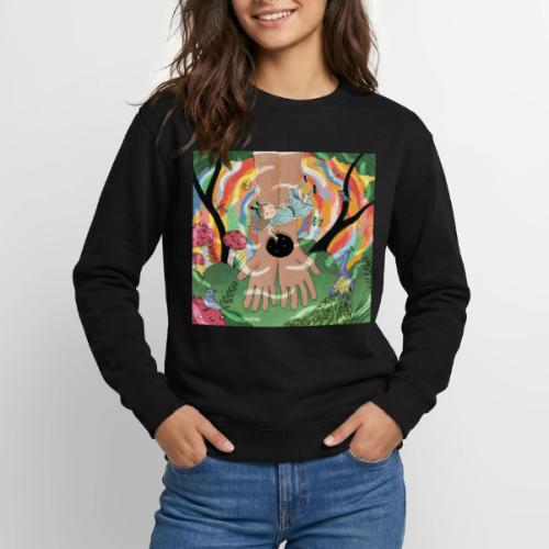 Falling into Jesus' Wonderland - Unisex Crewneck Sweatshirt