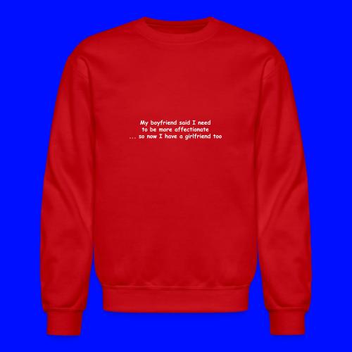 Affectionate - Boyfriend & Girlfriend - Unisex Crewneck Sweatshirt