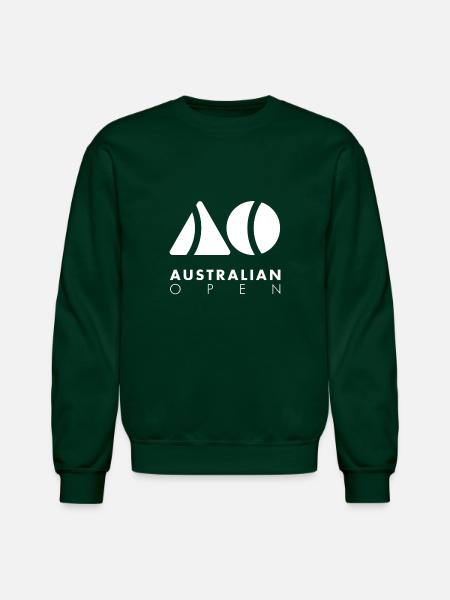 Australian Open Logo - Unisex Crewneck Sweatshirt - forest green