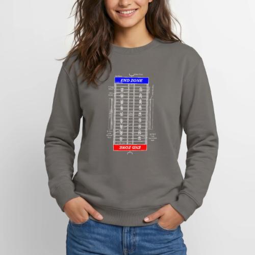 American Football Pitch Layout - Unisex Crewneck Sweatshirt