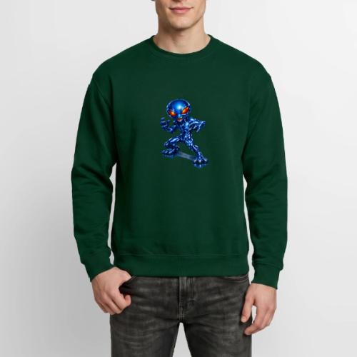 Angry Blue Alien - Unisex Crewneck Sweatshirt
