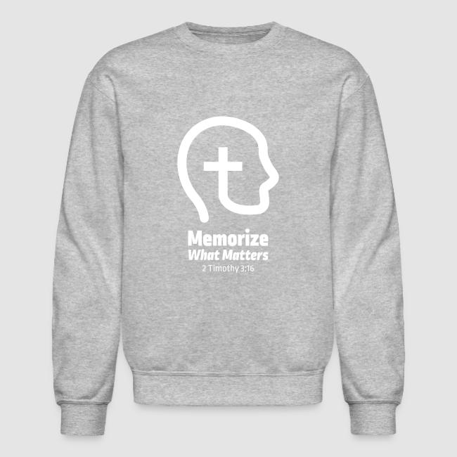Memorize What Matters Cross Logo Design