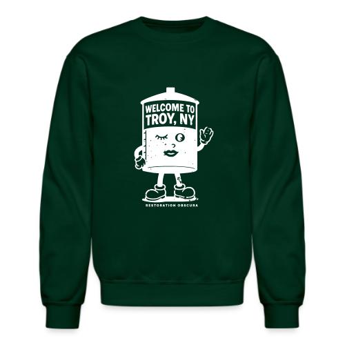 RO Welcome to Troy Winking Fuel Tank Light - Unisex Crewneck Sweatshirt