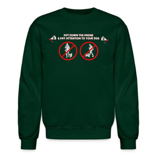 How Not To Walk Your Dog - Unisex Crewneck Sweatshirt