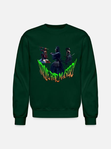 Samauri 3 1 - Unisex Crewneck Sweatshirt - forest green
