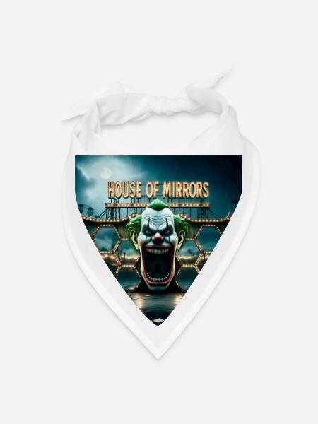 House Of Mirrors - Bandana - white - Front