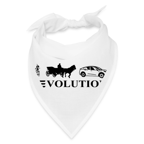 Model Y evolution caveman, horse cap, Tesla Y - Bandana