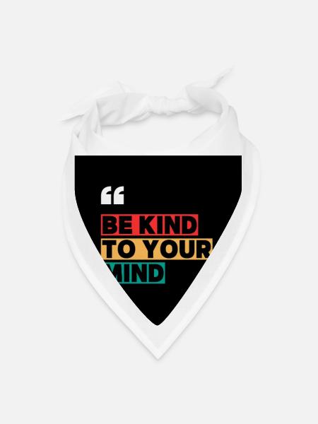 Your favorite T-shirt 😍 - Bandana - white - Front