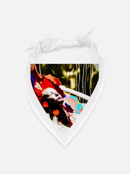Vivid - Bandana - white