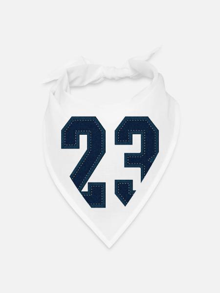 N23 - Bandana - white - Front