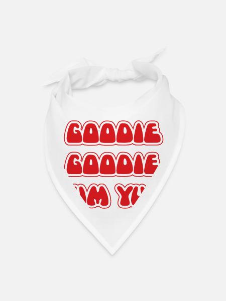 Goodie Goodie Yum Yum - Bandana - white