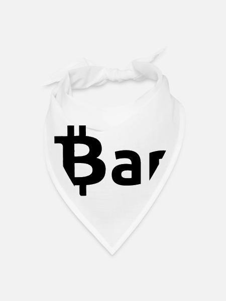 Bar - Bandana - white - Front