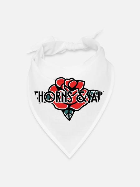 Acotar Court of Thorns and Roses Thorns and All - Bandana - white - Front