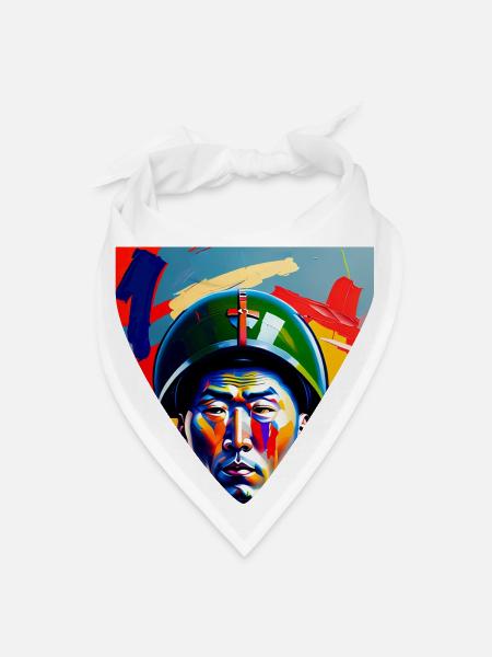 Japanese Bomber Pilot - WW2 - Bandana - white