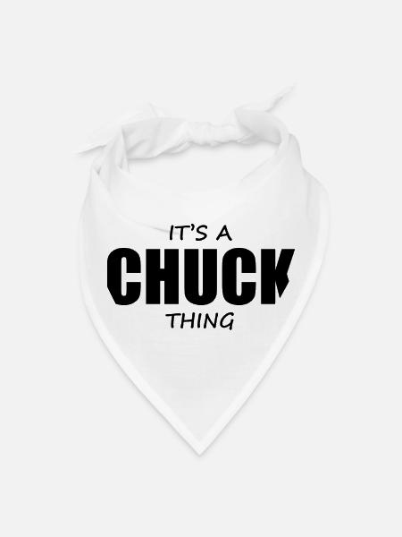 Chuck Thing - Bandana - white