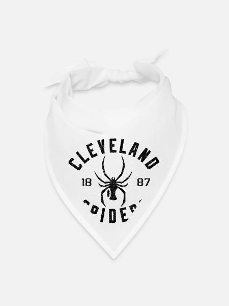 DEFUNCT CLEVELAND SPIDERS 1887 - Bandana - white - Front