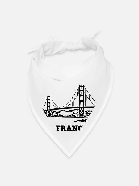 san-francisco - Bandana - white