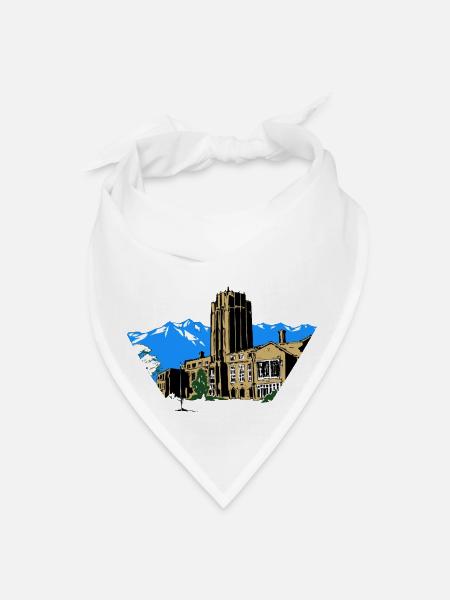 buildings - Bandana - white - Front