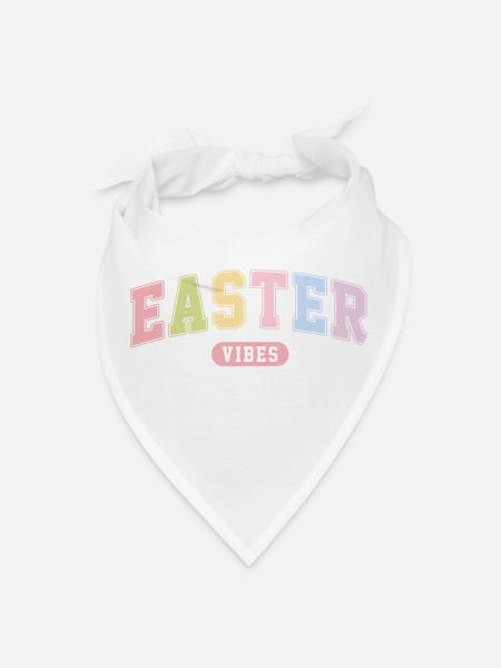 Easter Vibes - Bandana - white