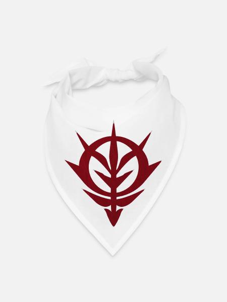 Mobile Suit Gundam Thunderbolt Zeon - Bandana - white - Front