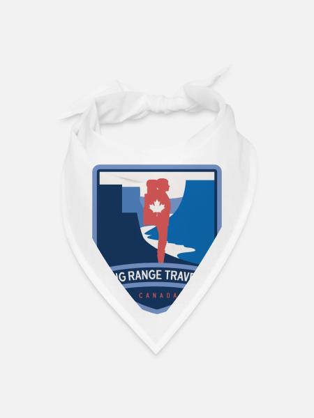 Long Range Traverse – Canada - Bandana - white - Front