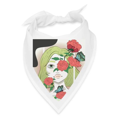 Girl with Rose Vine - Bandana