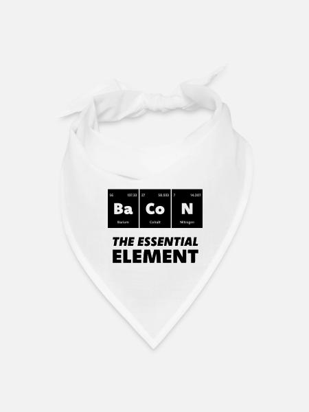 Primary Elements of Humour Store - Bandana - white - Front