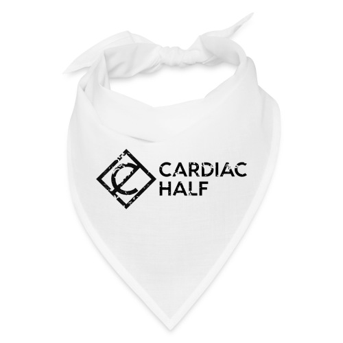 Cardiac Half Black Logo - Bandana