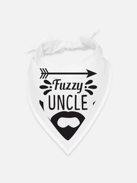Beard-Bearded Father - Bandana - white - Front