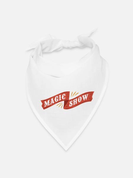 magic show - Bandana - white - Front