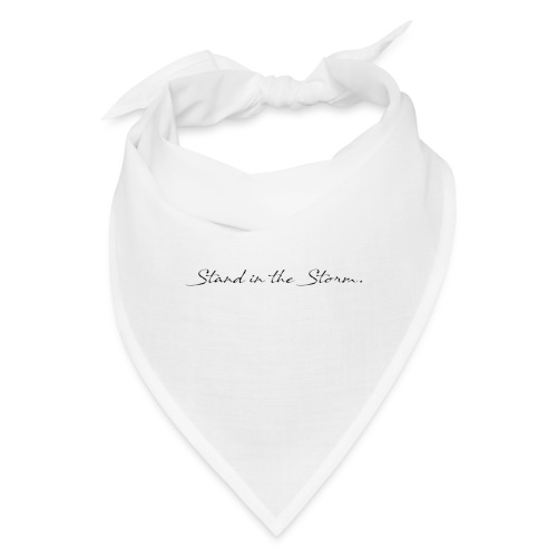 Stand In The Storm Black - Bandana