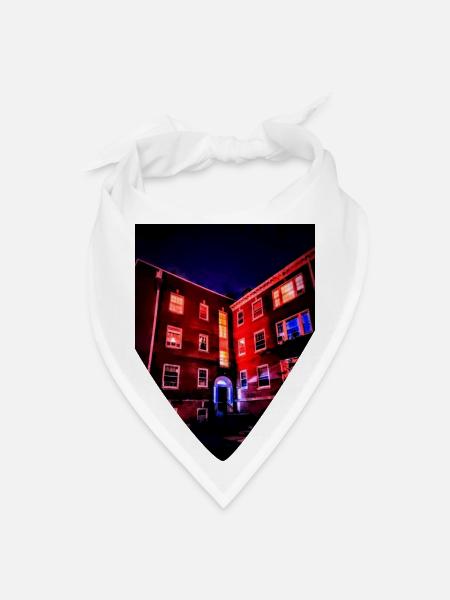 With Windows Ablaze - Bandana - white