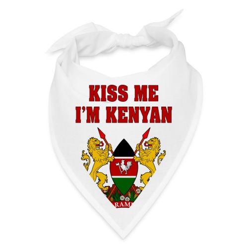 Kiss Me, I'm Kenyan - Bandana